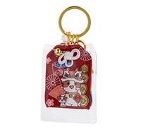 MOBUTOFU Lucky Cow Guardian Keychain Ox Year Calf Keyholder Pendant Alloy Material