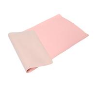 MOBUTOFU Makeup Mat Waterproof Cosmetic Counter Desk Top Protector Pad Soft Dustproof Vanity Desk Mat Pink 40x80cm for Dressing Table and Workstation