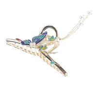 MOBUTOFU Metal Butterfly Hair Claw Clip for Women, Tassel Style Hair Accessories, Practical and Not Easy to Fade, Suitable for Cleaning The House Or Washing Face
