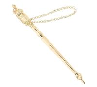 MOBUTOFU Metal Torah Pointer Chain Bible Reading Tool Portable Jewish Scripture Marker for Home School Travel Mitzvah Present