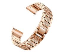 MOBUTOFU Metal Watch Replacement Strap Stylish Watchband with Fit Fashionable Design Compatible for Fitbit Blaze Hr Smartwatch Accessories