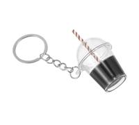 MOBUTOFU Milk Tea Keychain Bubble Tea Key Ring Kawaii Keyring for Women Backpack Pendant Charm Handbag Pendant Charms