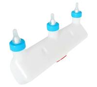 MOBUTOFU Multiple Pacifiers Lamb Feeder Pacifier Feeding Device for Easy Milk Storage and Nursing Farm Supplies for Lambs Cows and Goats No Assembly Required