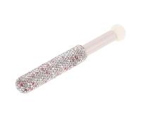 MOBUTOFU Mushroom Head Concealer Sponge Brush with Rhinestone Handle for Targeted under Eye Coverage and Precision Blending in Travel Cosmetic Use for Women