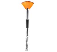 MOBUTOFU Nail Art Pen with Flat Fan Shape and Drill Handle, Lightweight Plastic Material for Comfortable Use, Creative Design for Manicure Tips DIY Nail Art by Women in Black