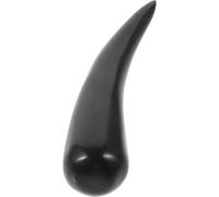 MOBUTOFU Natural Horn Scraping Massage Tool for Body and Neck, Handheld Black Buffalo Horn Massage Stick to Reduce and Provide Hand Care, for Feet and Neck Relaxation