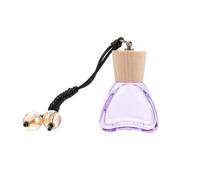 MOBUTOFU Oil Pendant Decoration Diffuser for Car Delicate Appearance with Refillable Perfume Bottle 12ml Glass Essential and Relaxing Mind and Body