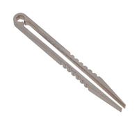 MOBUTOFU Outdoor Mini Titanium Alloy Tweezers Portable High Precision Pointed Tip Tool for First Aid and Crafting