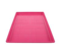 MOBUTOFU Pet Potty Tray Plastic Crate Replacement Pan for Rabbit Chick Pink