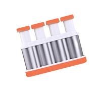 MOBUTOFU Piano Finger Strengthener Finger Exerciser for Musicians Orange Plastic to Maintain Flexibility and Strength Suitable for Sitting at Desk or Waiting Room