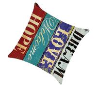 MOBUTOFU Pillow Case Linen Delicate Pattern, Comfortable to Touch, Throw Pillow Cover for Sofa Chair, Without Pillow Core, Simple and Elegant Home Adornment