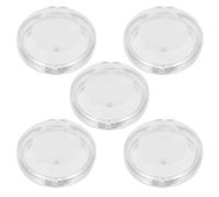 MOBUTOFU Plastic Eyelash Storage Boxes Portable Eyelash Case Container 5pcs to Maintain Shape for Traveling and Dating