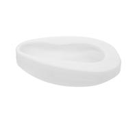 MOBUTOFU Portable Bed Urinal for Men and Women with Leak Prevention, Multifunctional Pe Material Urine Pan for Patient Care, White Portable Bedpan Suitable for Adult Hygiene and Mobility