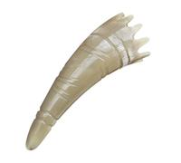 MOBUTOFU Portable Horn Comb for Hair Massage and Scalp Detox, Easy to Hold with Comfortable Massage Experience, Ox Horn Material Suitable for Curly and Straight Hair Care