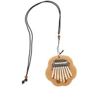 MOBUTOFU Portable Wooden 8-note Thumb Piano Mini Kalimba with Accurate Tone and Compact Design, Musical Instrument for School and Relaxation Use