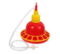 MOBUTOFU Poultry Water Container for Chickens and Other Birds Automatic Feeder and Drinker Easy to Install for Busy Pet Owners for Farm Use
