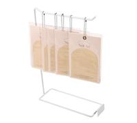 MOBUTOFU Press on Nail Display Cards with Cardboard and Iron Stand, Organising and Storing False Nails for Professional Exhibition and Occasions