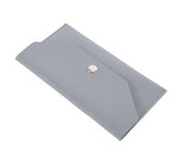 MOBUTOFU Pu Leather Cash Organizer Wallet for Women Compact Money Envelope Holder for Budgeting Card Pouch and Receipt Storage Lightweight and Stylish