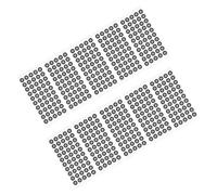 MOBUTOFU Reflective Marker Sheets for 3D Scanner 10 Sheets Magnetic Tracking Dots, Suitable for Motion Capture and Measurement Systems High-Visibility Markers