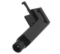 MOBUTOFU Replacement Turntable Phonograph Needle Rack for Record Player Headshell, Sturdy Black Plastic and Metal Accessory with Aesthetic Appeal, for Vinyl Record Enthusiasts and Music