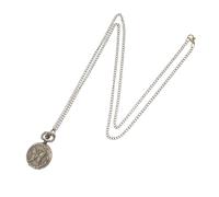 MOBUTOFU Retro Pocket Watch Engraved Butterfly Pattern Men Quartz Movement Watch