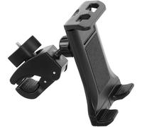 MOBUTOFU Rotatable Bike Phone Holder and Tablet Stand for Exercise and Stroller Use, Plastic Material with 360 Degree Rotation and Maximum Stretchable Range of 20cm, Compatible