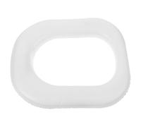 MOBUTOFU S Pu Toilet Seat Cushion with Bear PVC Mat Soft Waterproof Toilet Pad Replacement for Easy-to-Clean for Potty Training