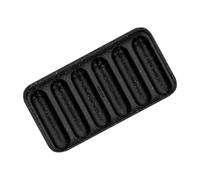 MOBUTOFU Sausage Making Mold Black Baking Tray Stainless Steel Easy to Clean Random Color for Baking Hot Dogs and Ham Suitable for Household Use