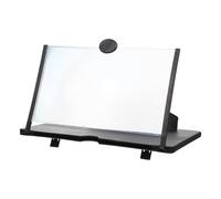 MOBUTOFU Screen Magnifier Amplifier Effect Phone with Three-dimensional Protection Creative Eye Black Abs and Mobile for Reading and Gaming, Suitable for Middle-aged and Elderly