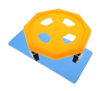 MOBUTOFU Silent Abdominal Exercise Wheel with Rebound Function Core Strengthening Trainer for Home Fitness Portable Sliding Equipment with Knee Mat for Full Body Workout