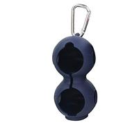MOBUTOFU Silicone Golf Ball Holder with Hook Dual Ball Storage Carrier Designed to Fit Most Belts Easy to Use for Outdoor Sports and Recreation