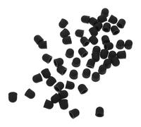 MOBUTOFU Silicone Stylus Pen Replacement Tips and Compatible with Tablets and Smartphones for Smooth Operation and Long-lasting Usage 50pcs round Shape for Touch Screen Devices