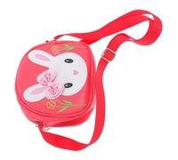 MOBUTOFU Small Shoulder Bag with Rabbit Design, Adjustable Pu Leather Crossbody Purse and Little, Easy to Clean Cute Pouch for Daily Use and Parties