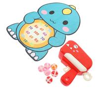 MOBUTOFU Sticky Ball Game Set with Cartoon Dinosaur Design, Plastic Material for Exercise Eye-hand Coordination and Wear Resistance, Suitable for Indoor and Outdoor Play during Thanksgiving
