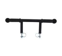 MOBUTOFU Stroller Handle Extender Bar Universal Stroller Handlebar Extension Arm with Non-Slip Grip Stainless Steel Height Adjustable for Tall Parents and Active Families