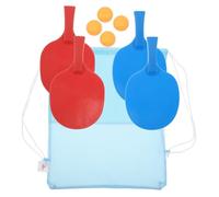 MOBUTOFU Table Tennis Paddle Set for Boy Girl Racket Boys and Girls Tennis Racket Exercise Balls and Eye Protection