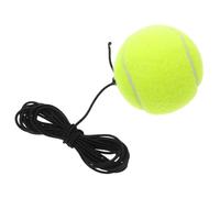 MOBUTOFU Tennis Training Ball with Rope and Sturdy Plastic Base for Starter Self-practice, Compact Single Player Tennis Trainer for Outdoor and Indoor Fitness
