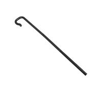MOBUTOFU Three-section Black Detachable Magician Cane Prop Walking Stick with Plastic Material and Cane Transformation Function for Performances and Travel Use