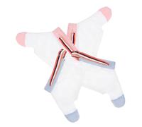 MOBUTOFU Thumb Guard for Thumb Sucking 2 Pairs of Baby Stop Sucking Gloves Infant Finger Corrector Random Striped Design Suitable for Toddlers