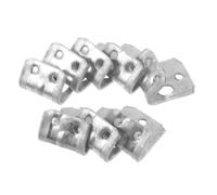 MOBUTOFU Upholstery Spring Fasteners Furniture Connectors 100pcs Heavy Duty Iron Clips Soft Rubber Design Silent for Sofa and Chair Repair for Furniture Springs and Replacing Sofa