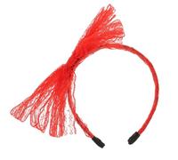 MOBUTOFU Vintage Bow Headband, Fabric Hair Accessory with Classic Simple Style, Not Easy to Fade or Deform, for Festival or Prom Hair Decoration