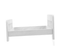 MOBUTOFU Vintage Mini Bed for Newborn Photography Retro Distressed Props for Photoshoots for Capturing Beautiful Moments Accessory for Backdrops
