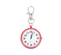 MOBUTOFU Vintage Retro Hanging Pocket Watch Keychain with Premium Movement and Glass Alloy Case, Large Dial Keeps Proper Time, Stylish Pendant Necklace for Men and Women, for Shopping