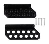 MOBUTOFU Wall-Mounted Arrow Storage Rack Plastic Holder 12-Arrows Capacity Compact Archery Stand for Adult Archers and Home Use