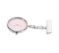MOBUTOFU Watch Simple Student for Pocket Exams Learning Hospital and Style Nurse Lapel Pin with Large Dial, Lightweight Alloy Glass Construction, Quartz Movement Versatile