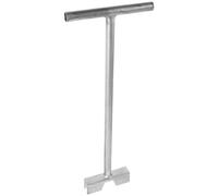 MOBUTOFU Water Meter Shut Off Key 20 Inch Steel Long Handle Valve Wrench with T-Handle, Universal Compatibility for Stainless Steel and Cast Iron Stop Valves, for Outdoor Water Shut