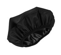 MOBUTOFU Waterproof Pu round Stool Cover Black, 32cm Diameter with 10cm Side, Easy Installation, Prevents Slipping, for Office Chair or Barstool Seat Protection
