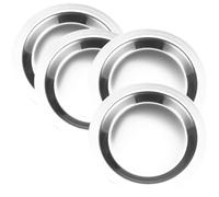 MOBUTOFU Wine Bottle with Beautiful Appearance Design Wine Stainless Steel 4pcs Heat Resistant and Easy to Clean Dining Table for Home and Kitchen