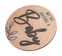 MOBUTOFU Wooden Arrival Sign Birth Announcement Plaque for Newborn Boys and Safe Material Door Hanging Board Sign Commemorative Keepsake for Hospital Birth Celebration