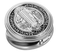 MOBUTOFU Zinc Alloy Jewelry Box Vintage Chic Metal Necklace Container with Fine Workmanship Beautiful Appearance for Anniversary and Mother’s Day